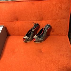 Aldo snakeskin heels